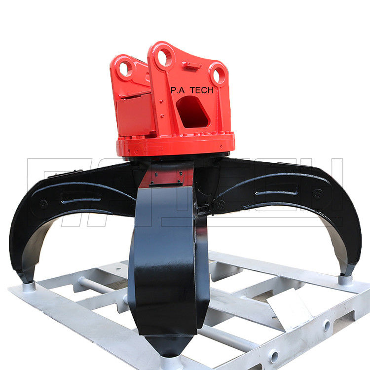 OEM 50T Orange Peel Grapple For Waste Materials Recycling