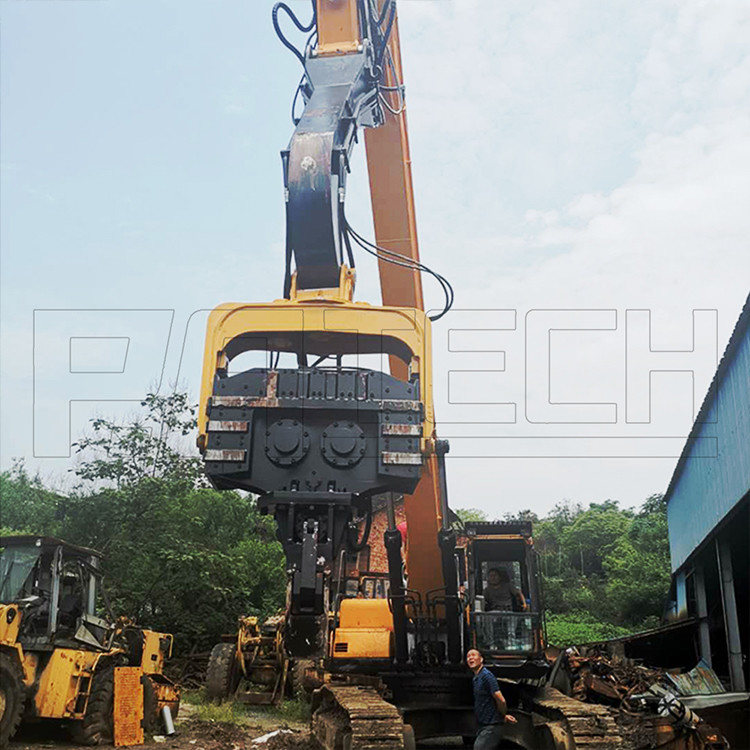 Hydraulic Pile Hammer Machine Could Matched Different Kind of Excavator