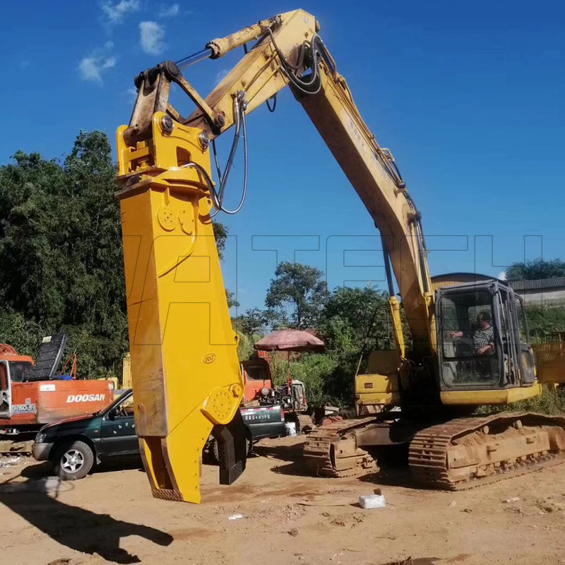 Mobile Scrap Shear, Concrete  Cutters For Dismantling Steel Structures, Cars